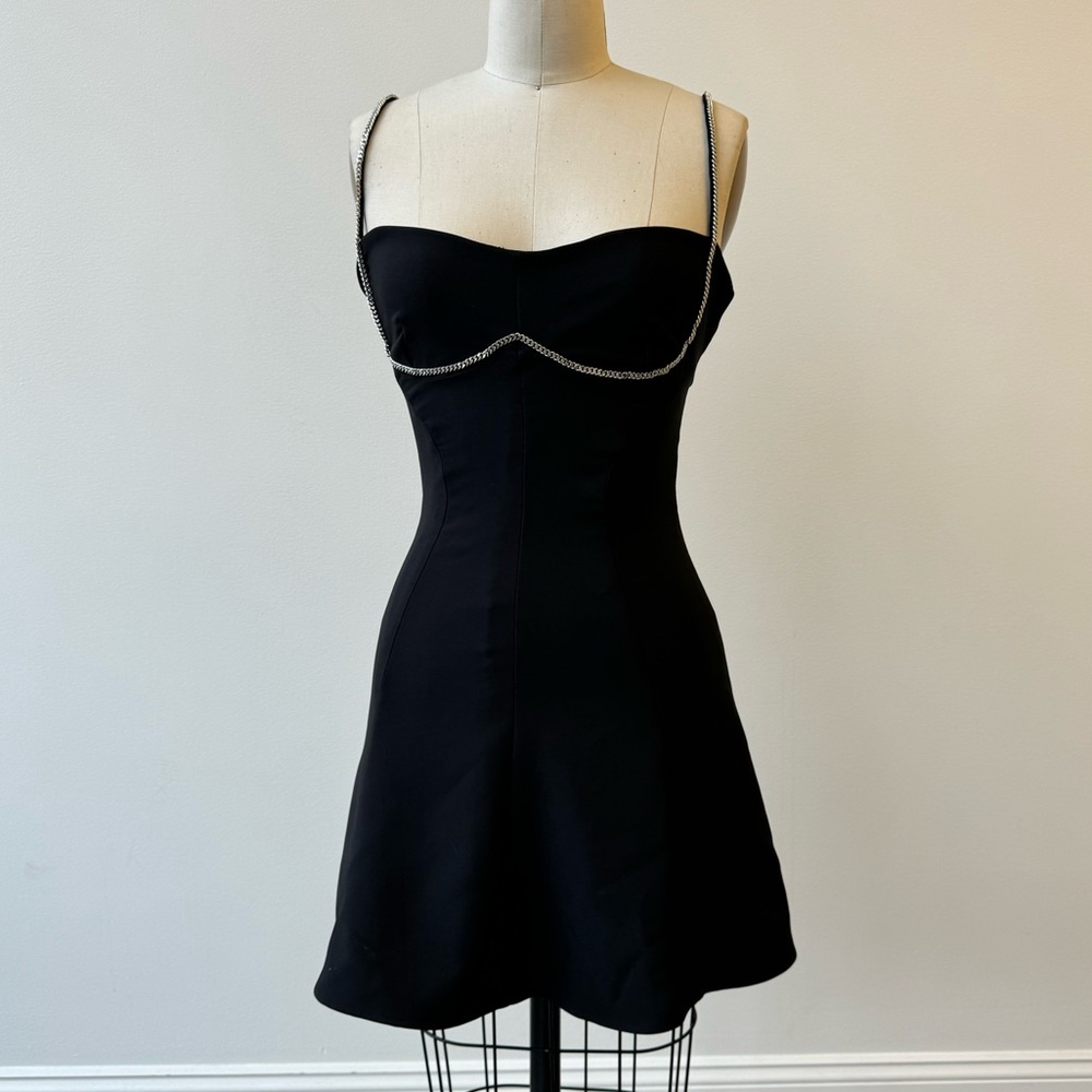 Mistress Rocks Lovebug Mini Dress with Chain Detail